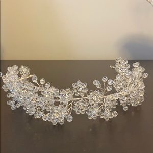 Floral Crystal Hair Piece